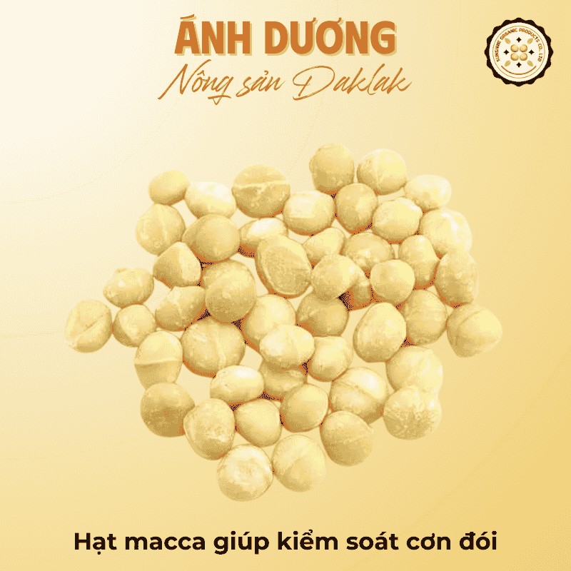 Hạt macca giúp kiểm soát cơn đói